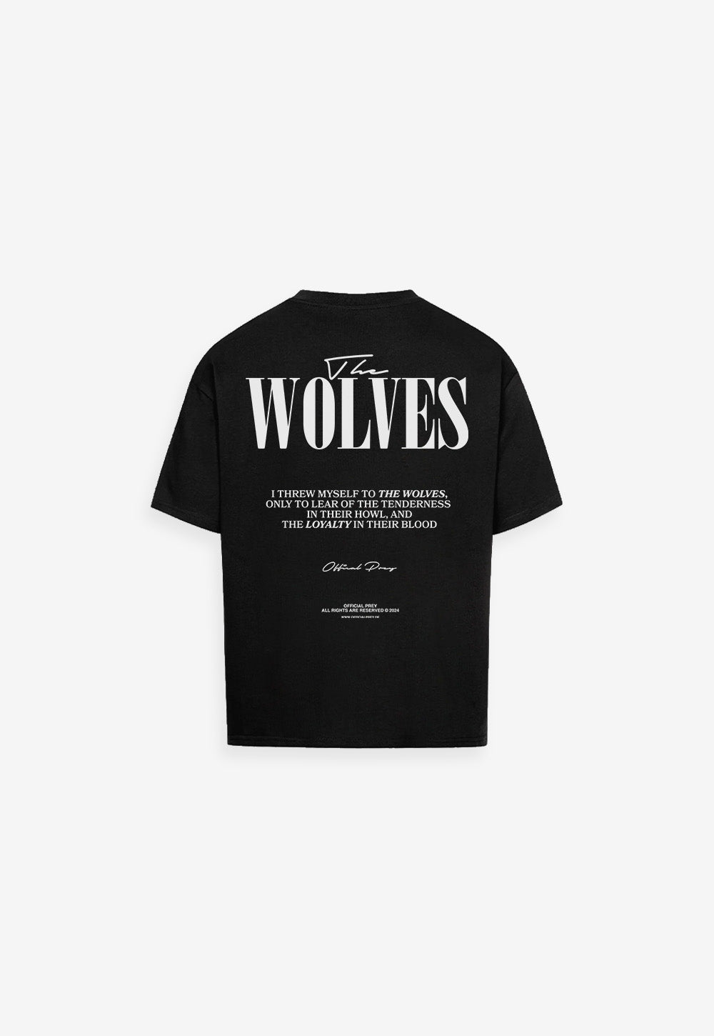 THE WOLVE Oversized Shirt