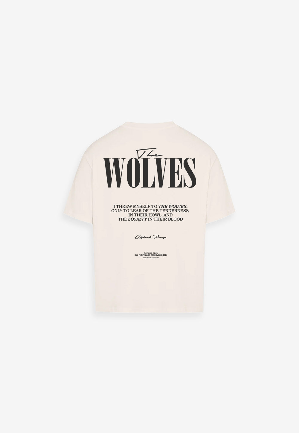 THE WOLVE Oversized Shirt