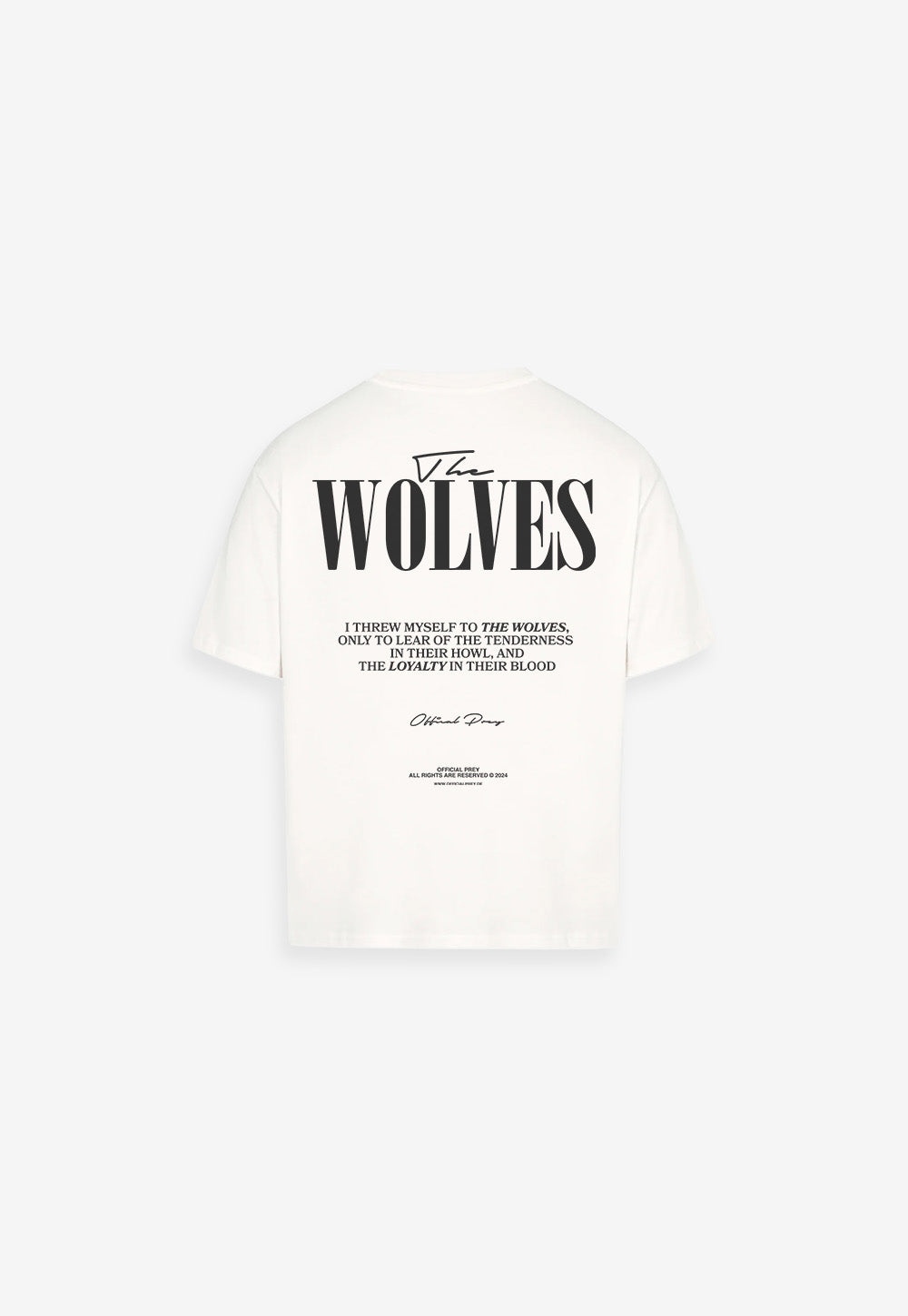 THE WOLVE Oversized Shirt